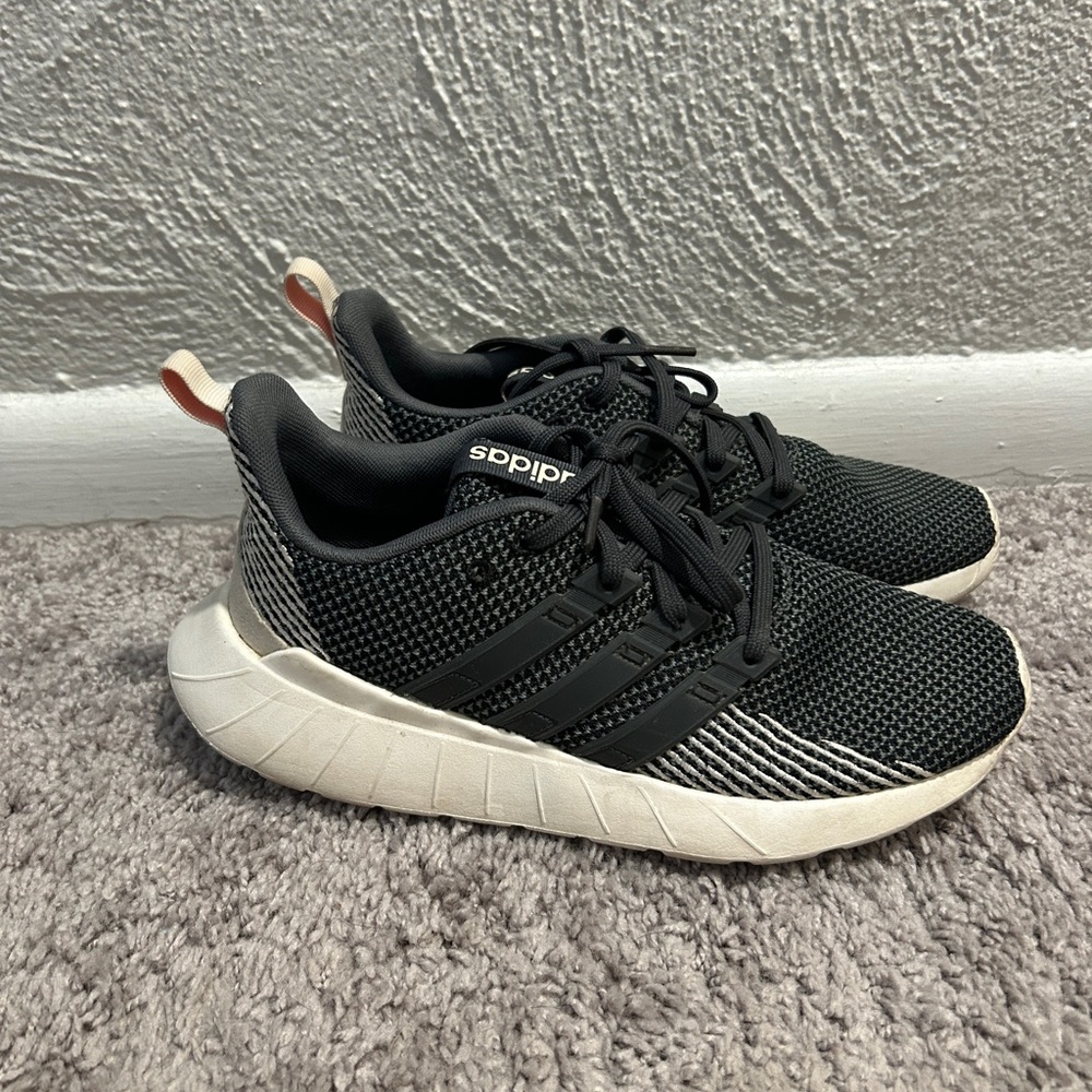 Adidas Black and White Sneakers